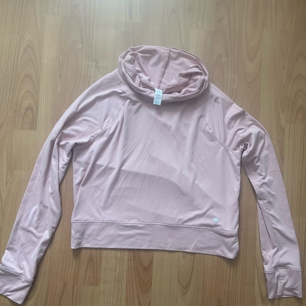 Marika low cowl neck, Size small, soft long sleeve top